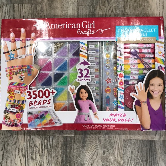american girl charm bracelet super set